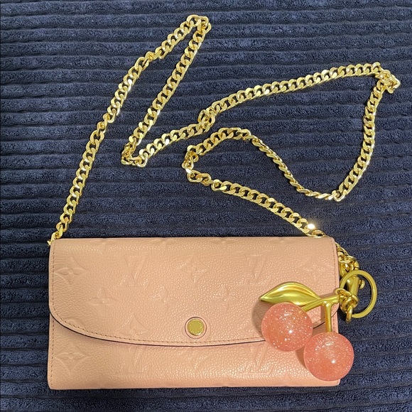 Louis Vuitton Empreinte Emilie Wallet Rose Poudre